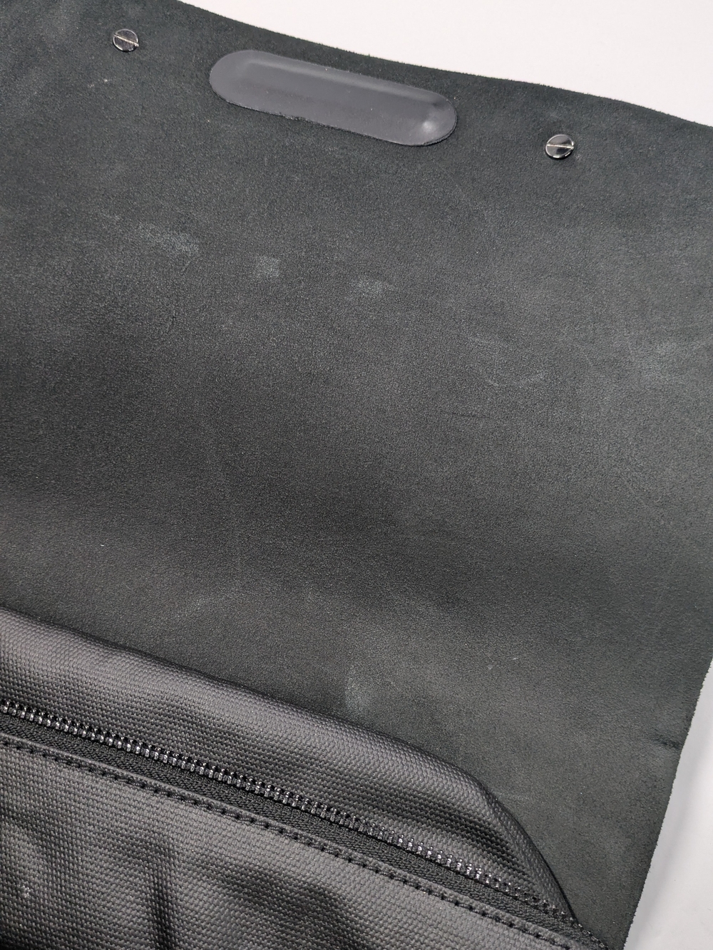 Dr. Martens Black Leather-Trim Backpack for Men - Picture 13 of 16